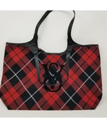 Victoria&#39;s Secret Plaid Tote 2023 Christmas Gift Brand New With Tag Shou... - £23.31 GBP
