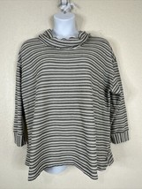 Talbots Womens Plus Size 3X Striped Cowl Neck Knit Top Long Sleeve - £17.69 GBP