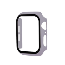 For Apple Watch 40mm Hard PC Bumper Case with Tempered Glass RED - £4.60 GBP