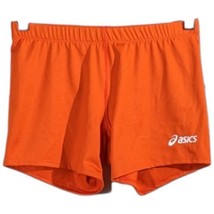 Orange Volleyball Shorts Womens Size XS Asics College High School OSU Co... - $24.01