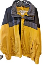 Columbia MENS Bugaboo Snow Winter Yellow Gray Full Zip Coat Jacket Outer... - $30.00