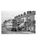 pt9551 - Doncaster Trolleybus BDT 121 to Balby , Yorkshire in 1955 - Pri... - $4.08 CAD
