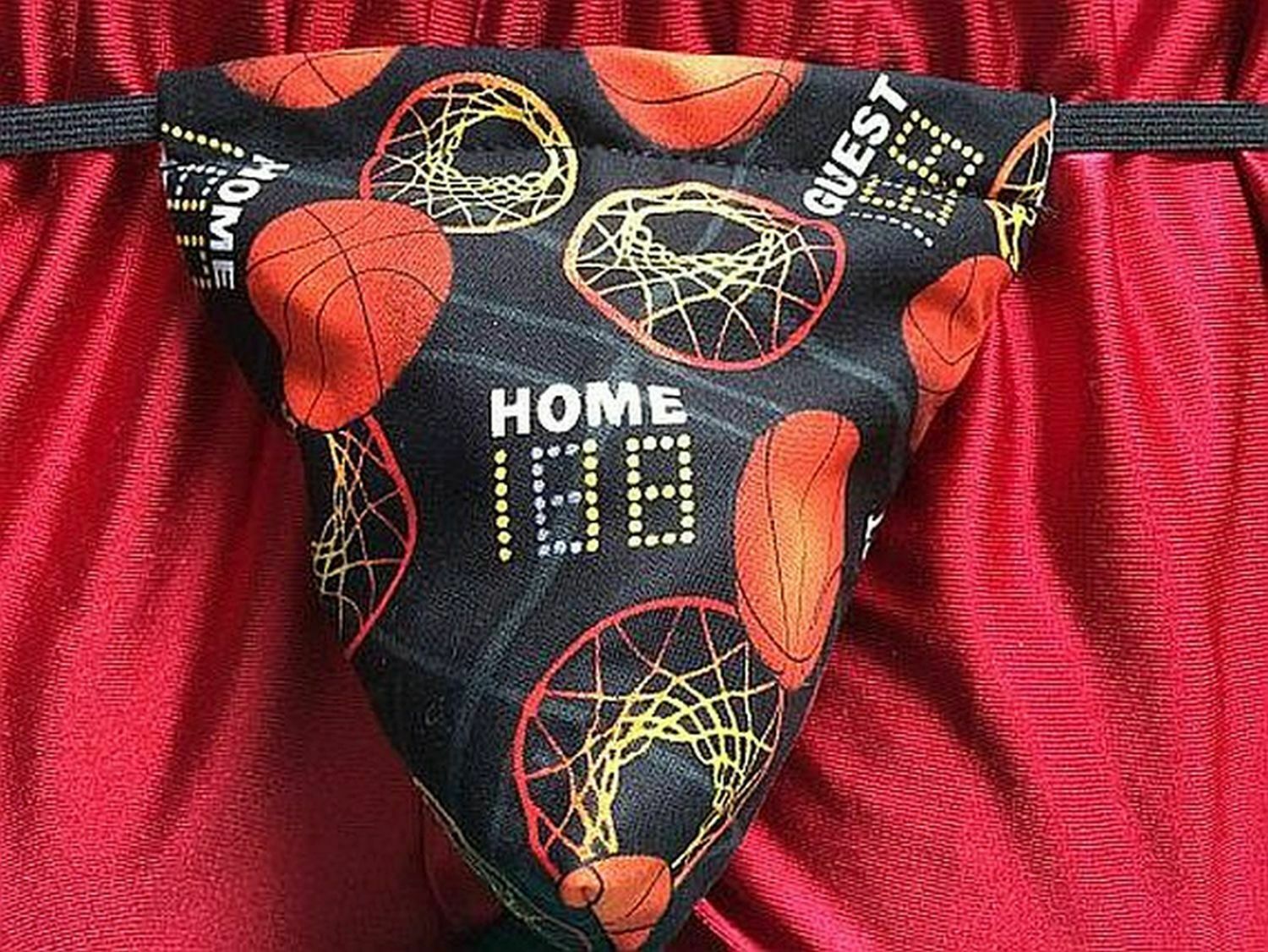 New Sexy Mens BASKETBALL Hoop Game Gstring Thong Male Lingerie