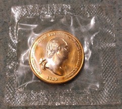 President George Washington Peace and Friendship 1 5/16&quot; Medallion Vinta... - $9.09