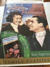The Little Princess &amp; Shirley Temple FESTIVAL-DOUBLE Feature - Vhs - New - £17.22 GBP