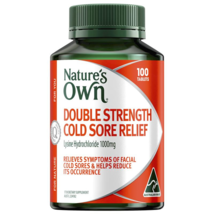 Nature&#39;s Own Cold Sore Relief Double Strength for Immune Support - 100 Tablets - £73.09 GBP