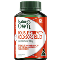 Nature&#39;s Own Cold Sore Relief Double Strength for Immune Support - 100 Tablets - £68.71 GBP