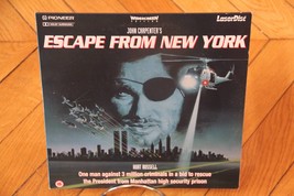 Escape from New York 1981 Laserdisc Ld Pal UK Action Carpenter - £47.39 GBP