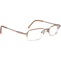 Ray-Ban Eyeglasses RB 1002T Titanium 3012 Light Brown Half Rim Frame 45[]17 120 - £35.37 GBP