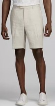 Jos. A. Bank Tailored Fit Linen Blend Flat Front Shorts - Big &amp; Tall. Si... - £24.40 GBP