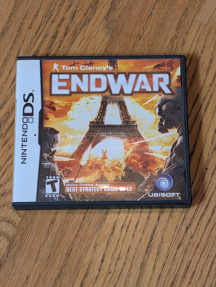 Tom Clancy&#39;s EndWar (Nintendo DS, 2008) CIB Complete With Manual - $7.19