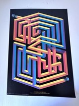 Tug-o-war Maze 1970&#39;s Larry Evans Poster 20x28 man-cave wall - £44.56 GBP