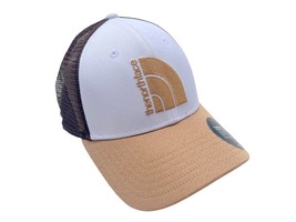 The North Face Brown/ White FlashDry Mudder Logo Curved Brim Trucker Hat... - $29.95