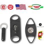 Essential Cigar Accessories: Guillotine, V-Cut, &amp; Punch Keychain Gift Set - $227.90 MXN