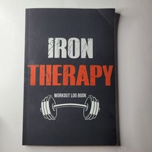 Iron Therapy Journal Workout Log Book Calories Diet Exercises Routines P... - $8.60