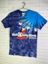 Walt Disney World Parks Mickey Mouse Fantasia 2017 Tie Dye T-Shirt Womens Small - £16.56 GBP