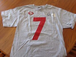 SF 49er "Colin Kaepernick" NEW/WT Gray SUPER BOWL XLVII TShirt Toddler (... - $9.65