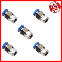Reliable 8mm Push-to-Connect Pneumatic Fittings - 10 Pack for Easy Insta... - $495.41 MXN