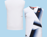 YONEX 25S/S Men&#39;s Badminton Sleeveless Top Sports T-Shirts White NWT 251... - $59.31