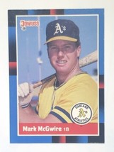 Mark McGwire 1988 Donruss #256 Oakland Athletics A’s Leaf MLB Baseball Card - £0.77 GBP