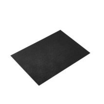 Hotel Collection Faux Leather Black Placemats, Set Of 4 New - £17.98 GBP