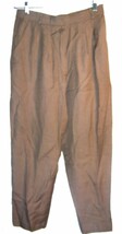 Evan-Picone Petites Brown Pants Imported Fabric Career Business Suit Pan... - $29.69