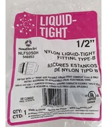 Southwire 546953 1/2&quot; Nylon Liquid-Tight Fitting Type-B NLFS050H - $11.55 CAD