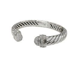 David Yurman Cable Bracelet with Diamonds, 10mm - £1,100.89 GBP