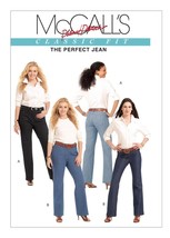 McCalls Sewing Pattern 5894 Jeans Pants Trousers Misses Size 8-16 UNCUT - £7.16 GBP