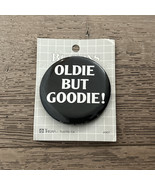 New Vintage Trisar &quot;Oldie But Goodie&quot; Metal Pin Button 1985 - $13.65 CAD