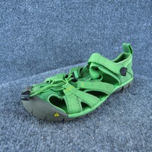 KEEN Boys Sandals Shoes Sandal Green Synthetic Drawstring Size Y 1 Medium - £21.49 GBP