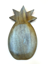 Wooden Pineapple Shape Serving Bowl ~ Homemade Bowl - £15.77 GBP