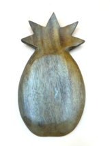 Wooden Pineapple Shape Serving Bowl ~ Homemade Bowl - £15.73 GBP