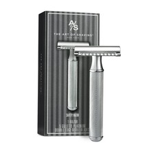 The Art of Shaving Safety Razor + 5 Gillette Platinum Refill Blades  NEW - $19.31