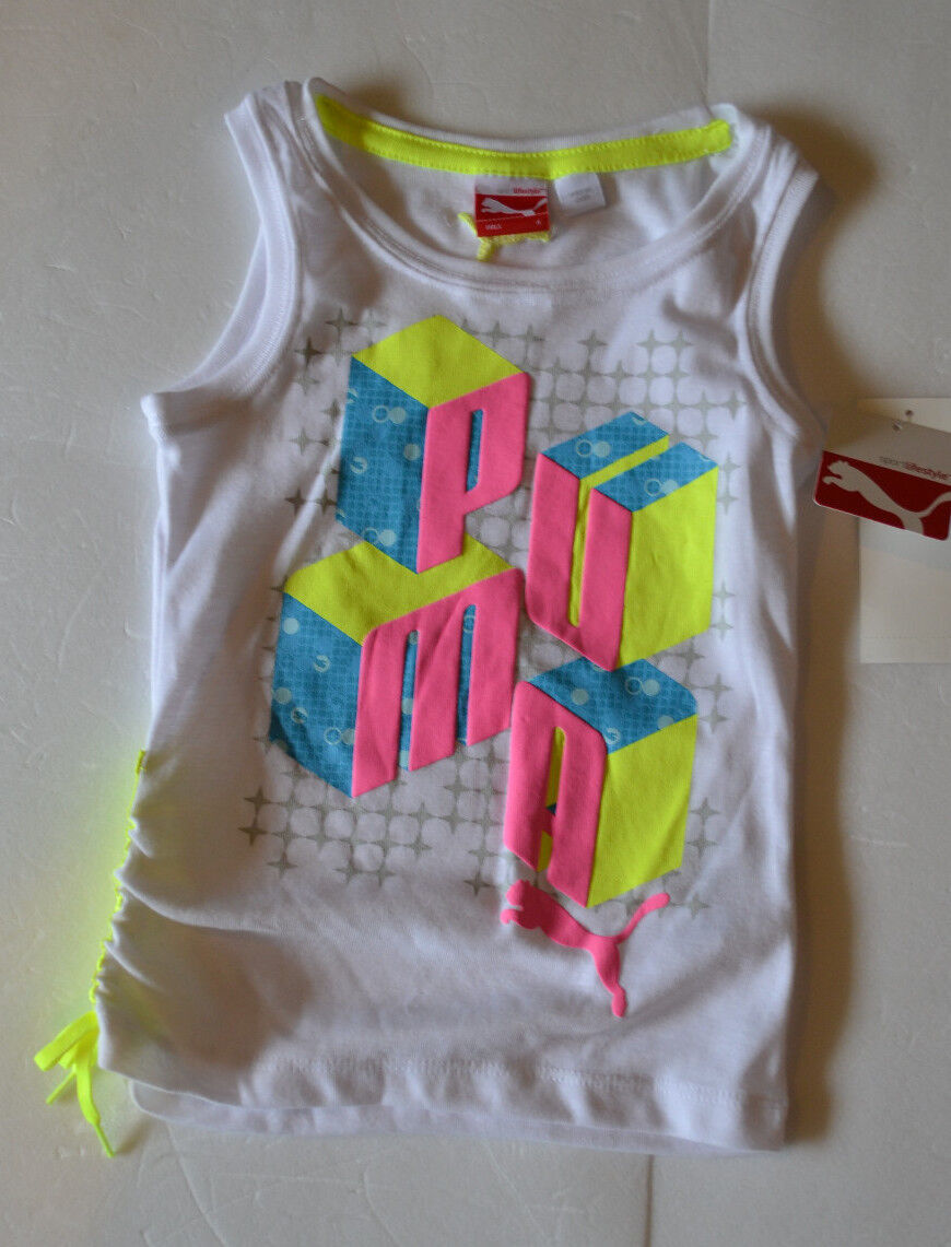 Primary image for GIRL PUMA SHIRT  SIZES   4  5  6      NWT NEW