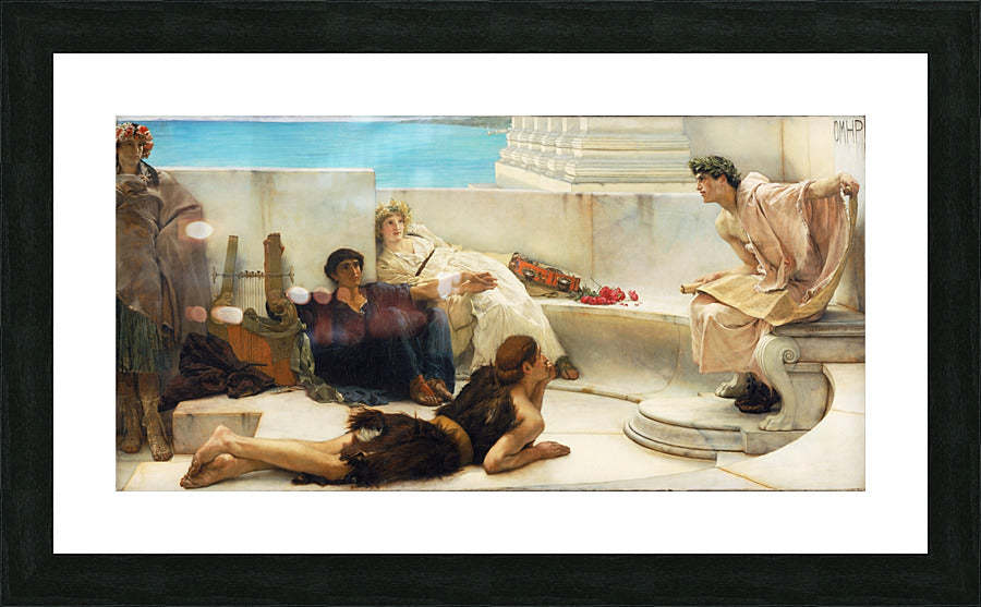 Lawrence Alma Tadema 1836 1912 A Reading from Homer 1885 Item image 8