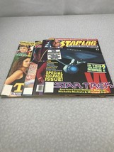 Lot Of 4 Starlog And Star Trek Magazine KG WW Tarzan - £9.49 GBP