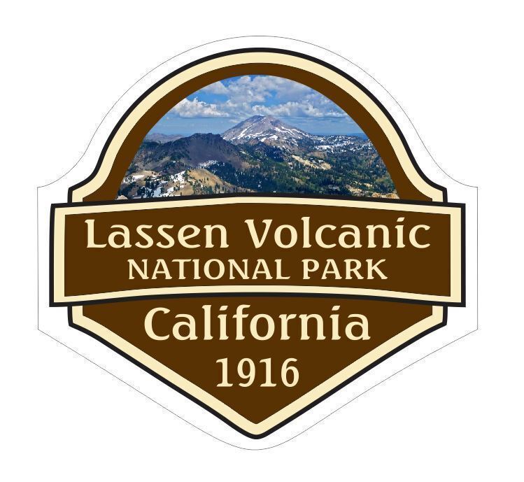 Primary image for Lassen Volcanic National Park Sticker Decal R1446 California YOU CHOOSE SIZE