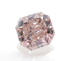 Argyle 0.53ct Natural Loose Fancy Brownish Pink Color Diamond Radiant VS2 GIA - £6,103.41 GBP