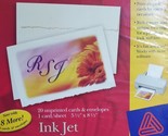 Avery 3251Ink Jet Feather Edge Greeting Cards - £22.41 GBP