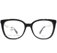 Marc Jacobs Eyeglasses Frames MARC 207 807 Black Silver Square 51-17-140 - £39.19 GBP