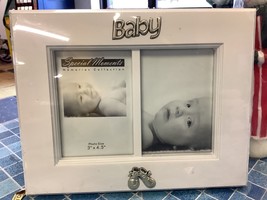 Baby Picture Frame 3”x4.5” Two Sides - £10.41 GBP