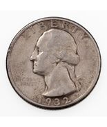 1932-D 25C Washington Quarter Extra Fine XF Condition, Some Light Toning... - €210,17 EUR