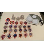 Disney Infinity Lot, Base Portal Playstation/Wii, 24 Discs, 3 Crystals U... - £13.99 GBP