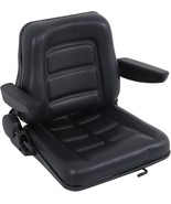 GXYWADY Universal Fold Down Adjustable Angle Back Forklift Seat Replacem... - $236.11 CAD