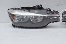 12-15 BMW F30 335i 328i 320i Halogen Headlight Lamps L&R Matching Set image 9