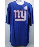 N) New York Football Giants NFL Apparel Sleepwear Big and Tall T-Shirt 2XLT - £19.77 GBP