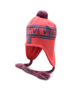 Rastaclat Red Navy Yuri Tassel Tassle Beanie Positive Vibrations Winter Hat - £19.61 GBP