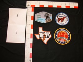 Hunting, fishing, hiking, camping, vintage outdoor sports patch collection - £20.02 GBP