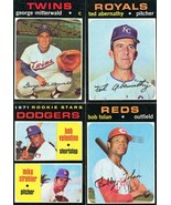 (311) Card 1971 Topps Baseball Lot Raw Ex - EXMT P1328 - $629.62 CAD
